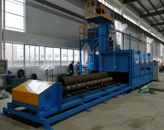 铜梁喷砂机在管道除锈中的现场施工应用